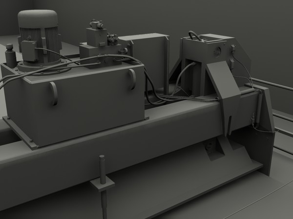 press factory 3d model - Press... by GurnisLV